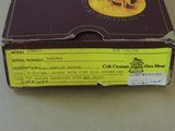 COLT FACTORY ENGRAVED CUTAWAY SINGLE ACTION ARMY .45LC REVOLVER IN BOX (INVENTORY#9855) - 8 of 8