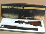 BROWNING SUPERLIGHT SUPERPOSED 12 GAUGE SHOTGUN IN BOX (INVENTORY#10214) - 1 of 13