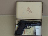 COLT 1955 COMMANDER .45 ACP "PATTON TROPHY PISTOL IN BOX (INVENTORY#10218) - 1 of 15