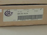 COLT NICKEL .45LC SINGLE ACTION ARMY BUNTLINE IN BOX (INVENTORY#10249) - 9 of 9