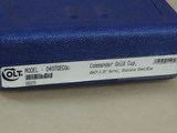 COLT GOLD CUP COMMANDER .45 ACP PISTOL IN BOX (INVENTORY#10268) - 8 of 8
