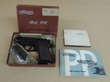 WALTHER PPK .32 ACP WEST GERMAN IN BOX (INVENTORY#10324) - 1 of 7