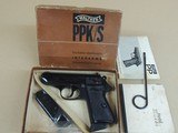 SALE PENDING----------------------------------------------------WALTHER WEST GERMAN PPK/S .32 ACP PISTOL IN BOX (INVENTORY#10328) - 1 of 6