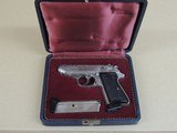 WALTHER FACTORY ENGRAVED WEST GERMAN
PPK/S .380 PISTOL IN CASE (INVENTORY#10332) - 2 of 9