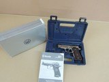 BERETTA 85 FS CHEETAH NICKEL .380 PISTOL IN BOX (INVENTORY#10257) - 1 of 6