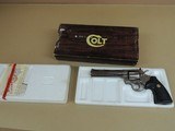 COLT PYTHON E NICKEL .357 MAGNUM REVOLVER IN BOX (INVENTORY#10267) - 1 of 8