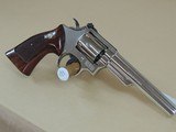 SALE PENDING-----------------------------------------------SMITH & WESSON NICKEL MODEL 19-5 .357 MAGNUM REVOLVER (INVENTORY#10363) - 1 of 4