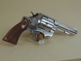 SMITH & WESSON NICKEL MODEL 58 .41 MAGNUM REVOLVER IN BOX (INVENTORY#10320) - 2 of 5