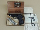 SALE PENDING---------------------------------------------------------------------------WALTHER WEST GERMAN PP .32 ACP PISTOL IN BOX (INVENTORY#103 - 1 of 6
