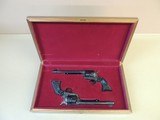 COLT FACTORY ENGRAVED SINGLE ACTION ARMY PAIR .45LC (INVENTORY#9849) - 2 of 11