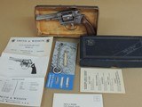 SALE PENDING------------------------------------------------------SMITH & WESSON MODEL 63 .22LR REVOLVER IN BOX (INVENTORY#10361) - 1 of 6