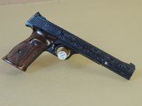 SALE PENDING----------------------------------------SMITH & WESSON FACTORY ENGRAVED M41 .22LR PISTOL IN BOX (INVENTORY#10010) - 1 of 11