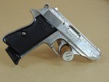WALTHER FACTORY ENGRAVED WEST GERMANPPK/S .380 PISTOL IN CASE (INVENTORY#10332) - 1 of 9