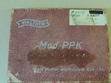 SALE PENDING--------------------------------------------WALTER PPK GERMAN .32 ACP PISTOL IN BOX (INVENTORY#10106) - 10 of 10