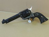 COLT FACTORY ENGRAVED SINGLE ACTION ARMY .45LC (INVENTORY#9852) - 4 of 8