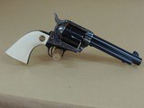 COLT 2ND GENERATION SINGLE ACTION ARMY .45LC WITH IVORY GRIPS AND CASE (INVENTORY#10455) - 2 of 7
