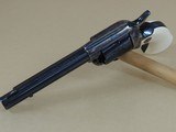 COLT 2ND GENERATION SINGLE ACTION ARMY .45LC WITH IVORY GRIPS AND CASE (INVENTORY#10455) - 5 of 7
