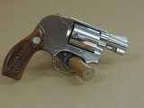Sale Pending-------------------------------------------------SMITH & WESSON NICKEL MODEL 49 .38 SPECIAL REVOLVER (INVENTORY#10511) - 1 of 4