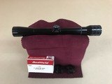 Redfield 3/4" Tube 4x Scope (Inventory#10610) - 1 of 1