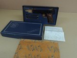 Sale Pending-----------------Smith & Wesson Model 41 with Extendable Front Sight 22LR Pistol in the Box (Inventory#10618) - 1 of 8