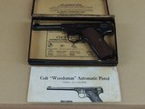 Sale Pending-----------------Colt Pre War Woodsman Sport .22LR Pistol in the Box (Inventory#10619) - 1 of 9