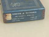 Sale Pending-----------------------Smith & Wesson Model 60 .38 Special Revolver in the Box (Inventory#10629) - 6 of 6