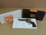 Colt Single Action Army Nickel .44 Special Revolver in the Box (Inventory#10671)