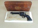 Colt Single Action Army Factory Engraved .45LC Revolver in the Box (Inventory#10679)
