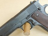 Sale Pending-------------Ithaca WWII 1911A1 .45 acp pistol (Inventory#10733) - 8 of 10