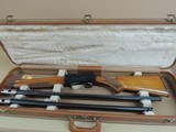 Browning Belgian Sweet 16 Two Barrel Set Shotgun in the Browning Case (Inventory#10764)