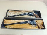 Colt 2nd Generation SAA Buntline Pair .45lc (Inventory#10949)