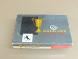 Colt Gold Cup National Match .38 Midrange Pistol in the Box (Inventory#10957) - 14 of 15