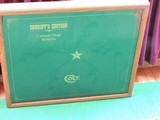 Colt 1987 Sheriff's Edition of Five Sheriff's Model Single Action 45lc Revolvers with display Case & Boxes (Inventory#10961) - 3 of 3