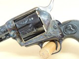 Colt Factory Engraved Single Action Army .45lc Revolver in Case (Inventory#10968) - 7 of 12