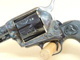 Colt Factory Engraved Single Action Army .45lc Revolver in Case (Inventory#10968) - 5 of 12