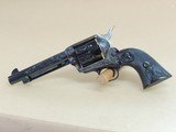 Colt Factory Engraved Single Action Army .45lc Revolver in Case (Inventory#10968) - 4 of 12
