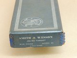 Smith & Wesson Model 35-1 .22lr Revolver in the Box (Inventory#10980) - 14 of 15