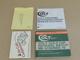 Colt Gold Cup National Match Series 70' .45 acp Pistol in the Box (Inventory#11020) - 8 of 9