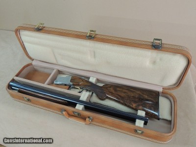 1959 Belgian Browning Pigeon Grade Superposed 12 Gauge Shotgun in the Case (Inventory#11073)