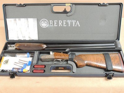 Beretta 471 12 ga Side by Side Shotgun in the case (Inventory#11095)