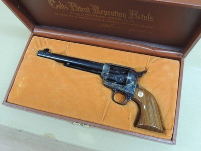 Colt Factory Engraved Single Action Army 45lc (mbllc#11054)