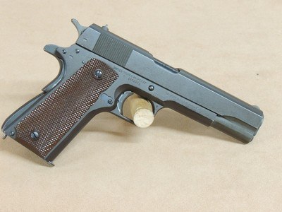 Ithaca 1911A1 Lend Lease 1943' .45 acp Pistol (mbllc#11105)