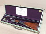 Westley Richards Gold Name 20 Gauge Side by Side Shotgun in the Case (mbllc#11110)