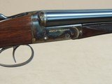 Westley Richards Gold Name 20 Gauge Side by Side Shotgun in the Case (mbllc#11110) - 4 of 24