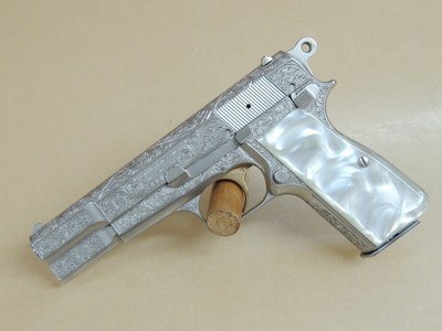 Browning Renaissance High Power 9mm Pistol in the Pouch (mbllc#11156) - Image 6 of 13