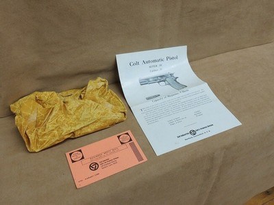 Colt 1968 Super 38 Government Model Pistol in the Box (mbllc#11177) - Image 6 of 10