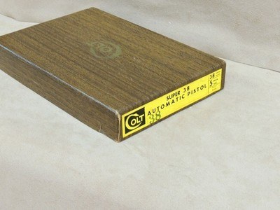 Colt 1968 Super 38 Government Model Pistol in the Box (mbllc#11177) - Image 4 of 10