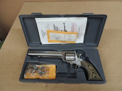 Ruger New Model Super Blackhawk Hunter Stainless 44 Magnum Revolver in the Box (mbllc#11191) - Image 1 of 6