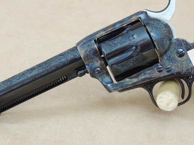 Colt Factory Engraved 44-40 Single Action Revolver in the Box (mbllc#11195) - Image 8 of 14