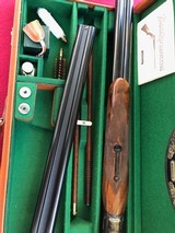 PARKER 12 GAUGE REPRODUCTION TWO BARREL SET WITH CASE - 9 of 13
